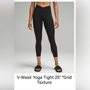 Black lululemon High-Waist Yoga Leggings